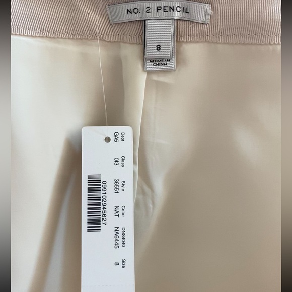 J. Crew Number 2 Pencil Skirt - Size 8 - NWT - Picture 10 of 10